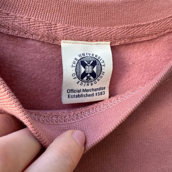 The University of Edinburgh Official Bookstore Brand Crewneck Sweatshirt, Medium - Picture 2 of 3